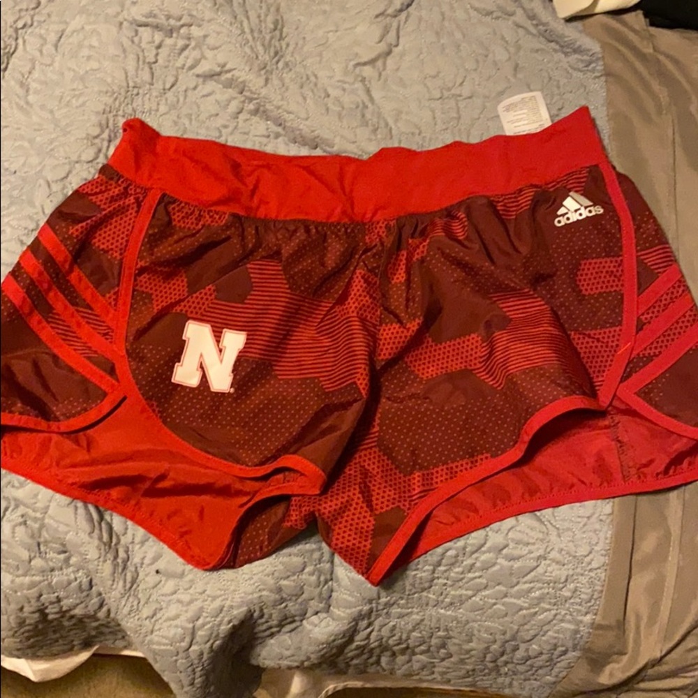 Nebraska athletic shorts